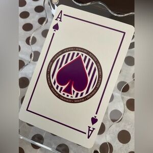 Framed Henri Bendel Ace - White Deck